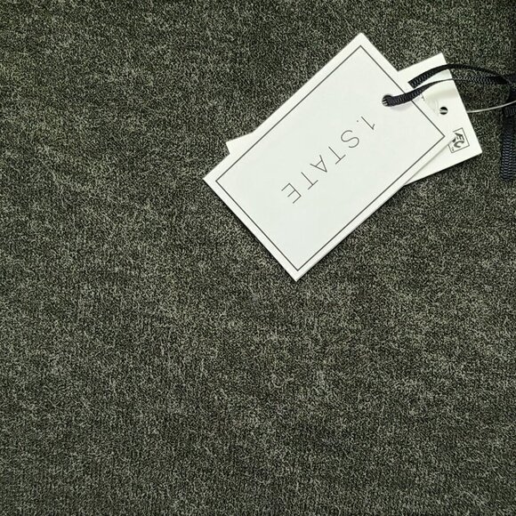 NWT 1.STATE Women's Plus Long Sleeve Drop Shoulder Keyhole Top Sweater - Picture 7 of 8